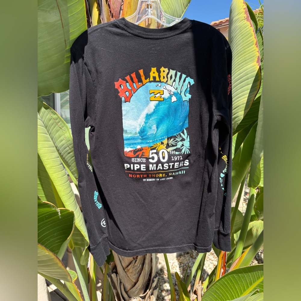 Billabong T-shirt 🌊 Pipeline Surf North Shore Andy Irons Hawaii Oahu Surf Love